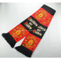 Promotional Double Jacquard Fabric Knitted Scarf
